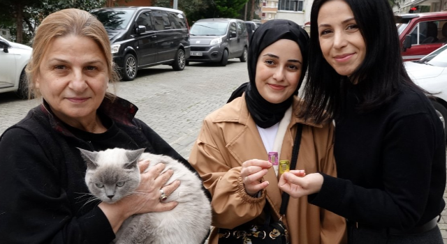 Kayıp kedisi ‘Badem’i bulanı altınla ödüllendirdi
