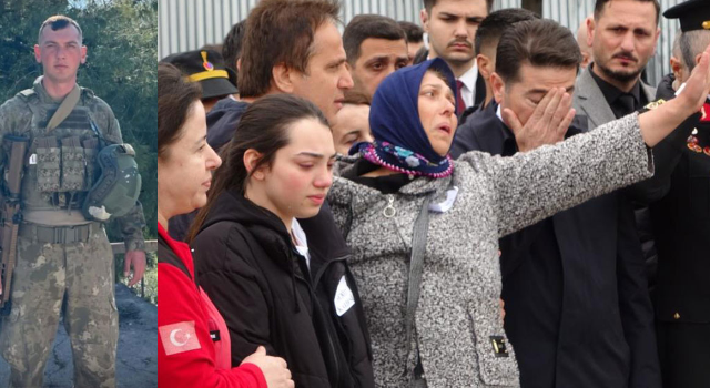 Şehit Uzman Onbaşı Berat Mecit Day'ın cenazesi askeri uçakla memleketi Trabzon’a getirildi