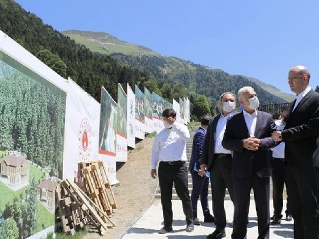 İleri, Ayder Yaylası'ndaki çalışmaları değerlendirdi