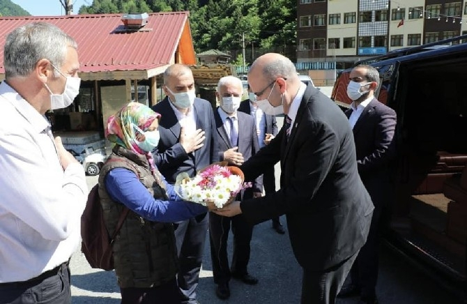 İleri, Ayder Yaylası'ndaki çalışmaları değerlendirdi