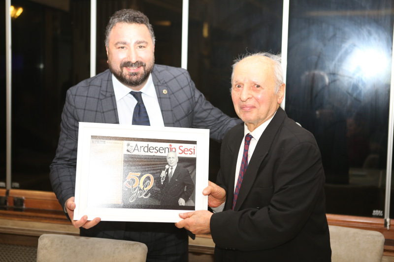 Ardeşenin Sesi Gazetesi 50. Yıl Kutlama Gecesi