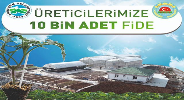 Ardeşenli Üreticiye 10 Bin Adet Sebze Fidesi Dağıtılıyor