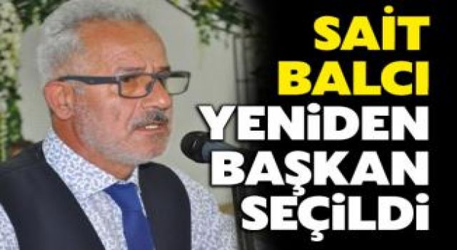 Sait Balcı Yeniden Başkan seçildi