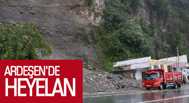 Rize'de Şiddetli Yağış Hasara Neden Oldu