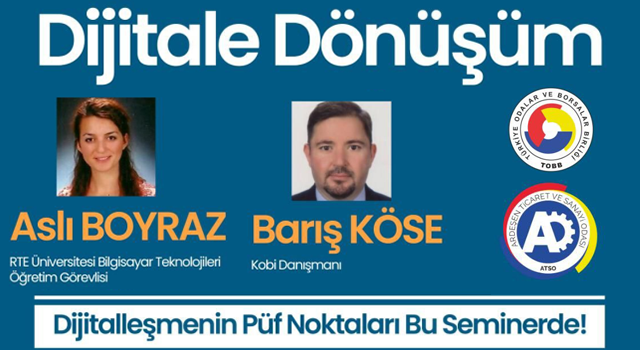 Dijitale Dönüşümün Püf Noktaları Bu Seminerde