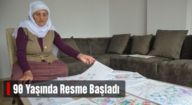 90 yaşından sonra gelen gelen resim yapma ilhamı