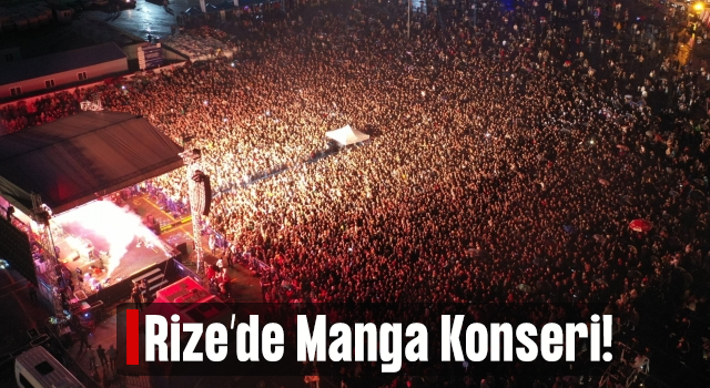 Manga konserine yoğun ilgi