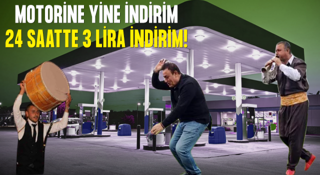 Motorine Yine İndirim Geldi: Fiyatlar, 24 Saatte 3 Liradan Fazla Düştü!