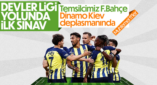 Dinamo Kiev - Fenerbahçe maçının muhtemel 11'leri