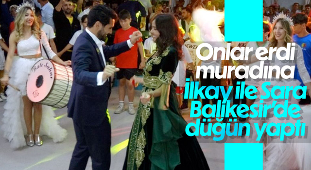 Manchester City oyuncusu İlkay Gündoğan, Sara Arfaoui ile Balıkesir'de düğün yaptı