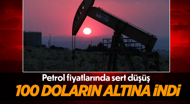 Petrol fiyatında sert düşüş