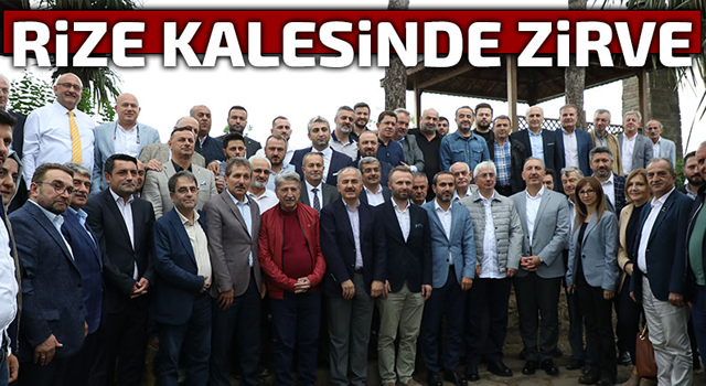 Rize Kalesinde zirve