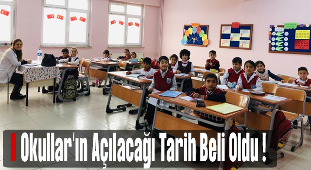 Türkiye'de yeni eğitim-öğretim dönemi 12 Eylül'de başlıyor