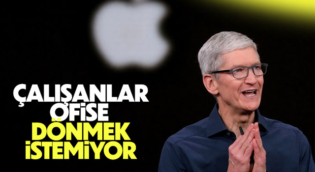 Apple çalışanları ofise gitmeyi reddediyor