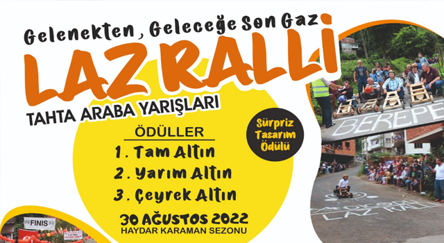 LAZ RALLİ İLE GELENEKTEN GELECEĞE SON GAZ