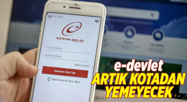 Mobilde e-Devlet ''ücretsiz'' oldu