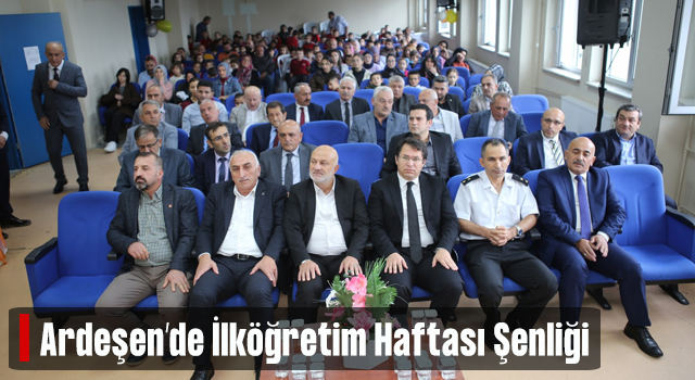 Ardeşen'de İlköğretim Haftası Şenliği Düzenledi.