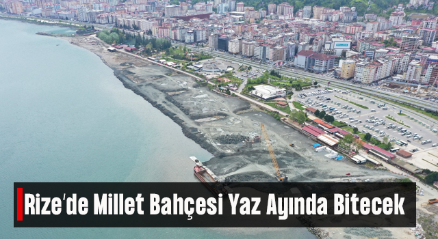 Millet bahçesi yaza kadar bitecek!