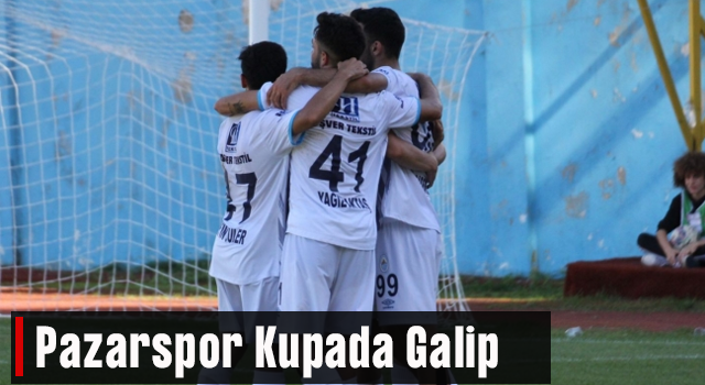 Ziraat Türkiye Kupası: Pazarspor: 1 - Mazıdağı Fosfatspor: 0