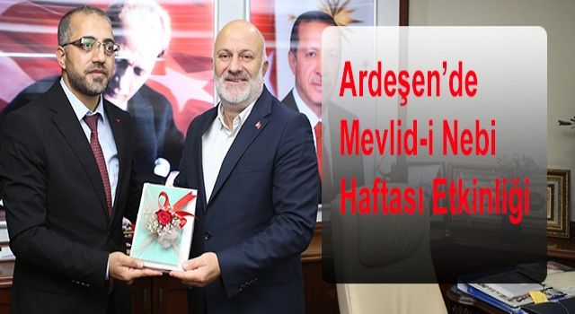 Ardeşen’de Mevlid-i Nebi Haftası Etkinliği.