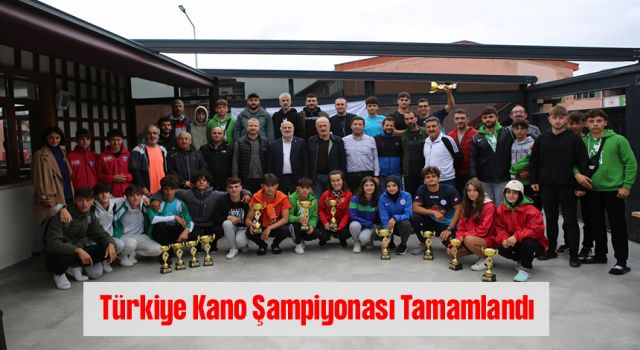 Türkiye Kano Şampiyonası Tamamlandı