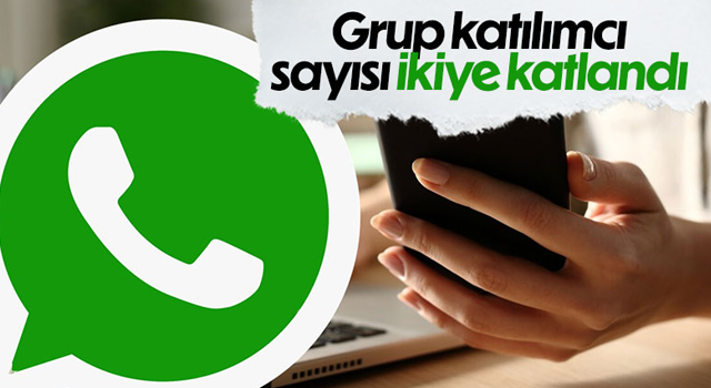 WhatsApp, grup katılımcı limitini iki katına çıkardı