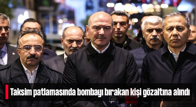 Beyoğlu patlamasında bombayı bırakan kişi gözaltına alındı