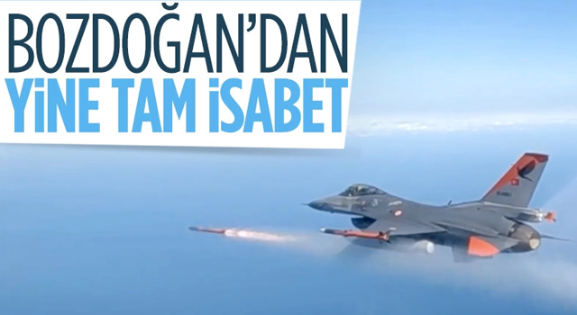 Bozdoğan füzesinin test atışları başarılı