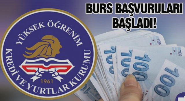 Burs Başvuruları Başladı