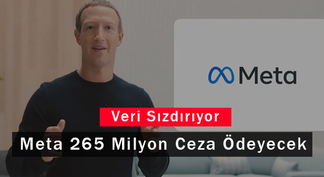 Meta 265 Milyon Euro Ceza Ödeyecek