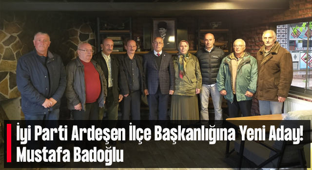 Mustafa Badoğlu Adaylığını Açıkladı!