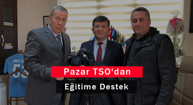 Pazar TSO'dan Eğitime Destek