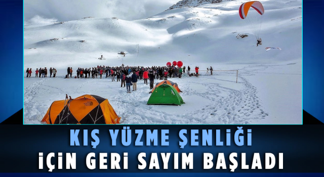 Kış Yüzme Şenliği İçin Geri Sayım Başladı