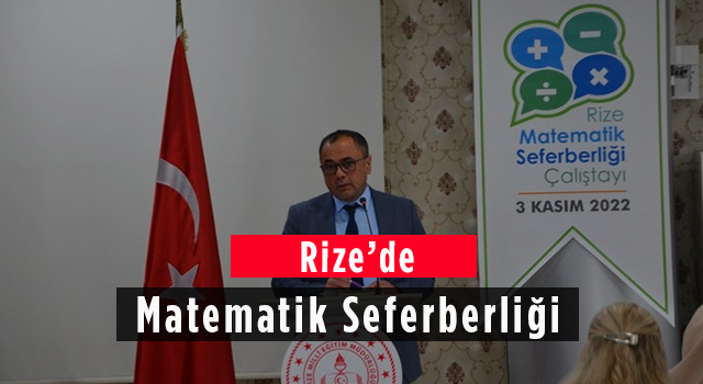 Rize’de Matematik Seferberliği