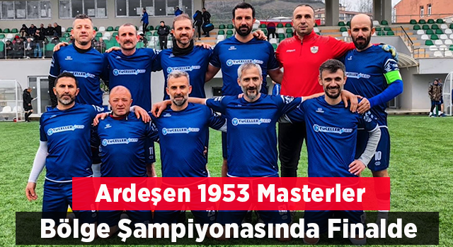 Ardeşen 1953 Masterlar Finalde