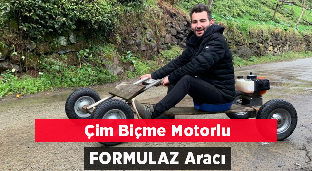 ÇİM BİÇME MOTORLU 'FORMULAZ' ARACI