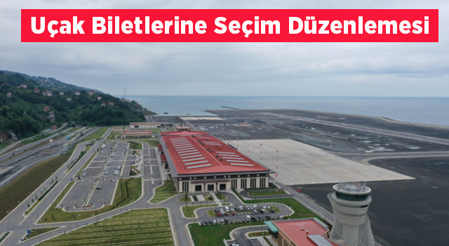 Uçak biletlerine seçim düzenlemesi