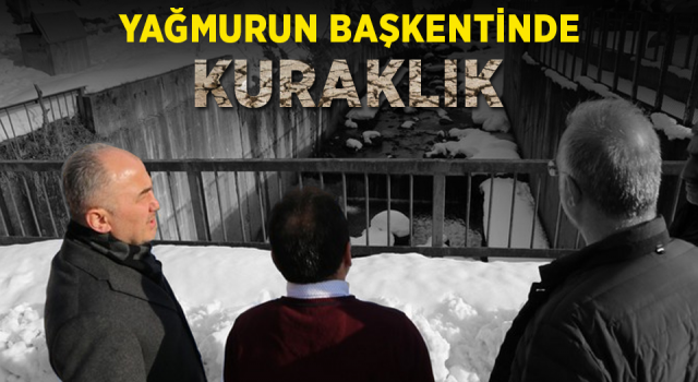 Yağmurun Başkenti Rize'de Kuraklık Alarmı