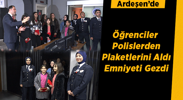 Ardeşen'de Polis Haftası Etkinliği