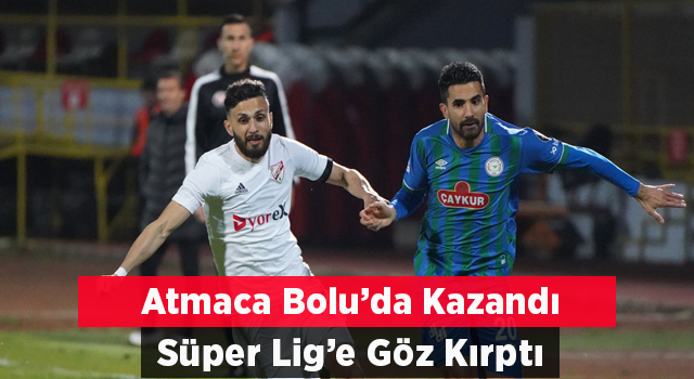 Atmaca Bolu’da Yüksekten Uçtu, Süper Lig’e Göz Kırptı