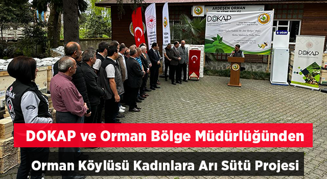 DOKAP Ve Orman Bölge Müdürlüğünden Ortak Proje