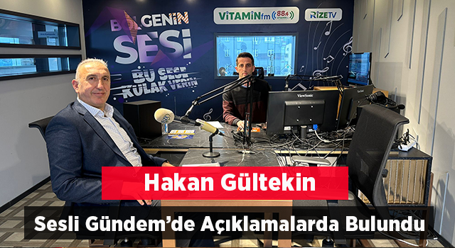 Hakan Gültekin Vitamin FM'e Konuştu