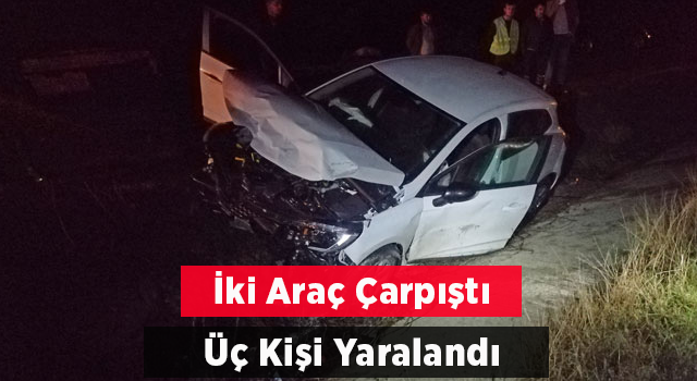 Rize Plakalı Otomobil Çorum'da Kaza Yaptı 3 Yaralı