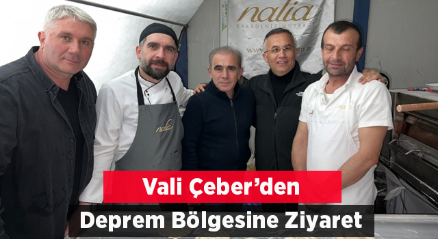 Vali Kemal Çeber, Rize Çadır Kentini Ziyaret Etti.