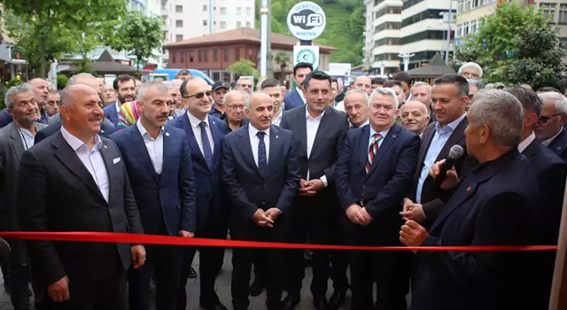 Cumhur İttifakı Çayeli'nde seçim bürosu açtı