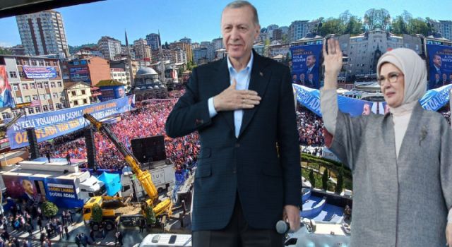 Cumhurbaşkanı Erdoğan Rize'de Mitingte Konuştu