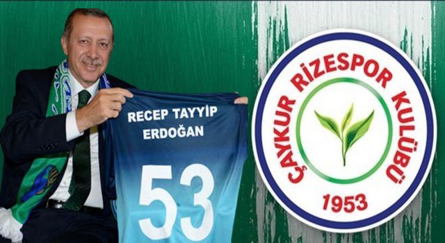 Cumhurbaşkanı Erdoğan’dan Çaykur Rizespor'a kutlama