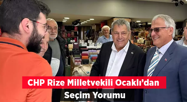 Ocaklı seçim sonuçları için ne dedi?