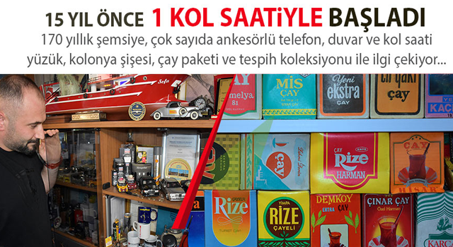 15 yıl önce bir kol saatiyle başlayan serüven!