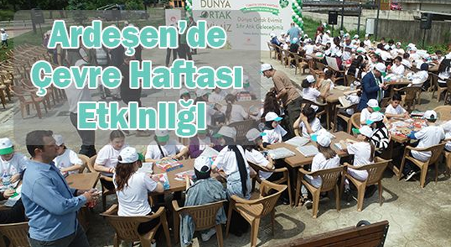 Ardeşen’de Çevre Haftası Etkinliği